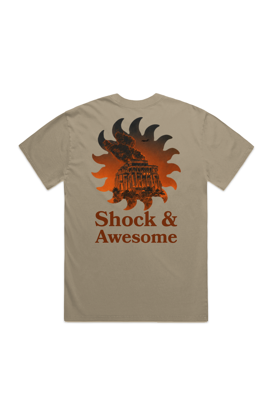 Shock and Awesome - AS HEAVY FADED TEE - 12July26