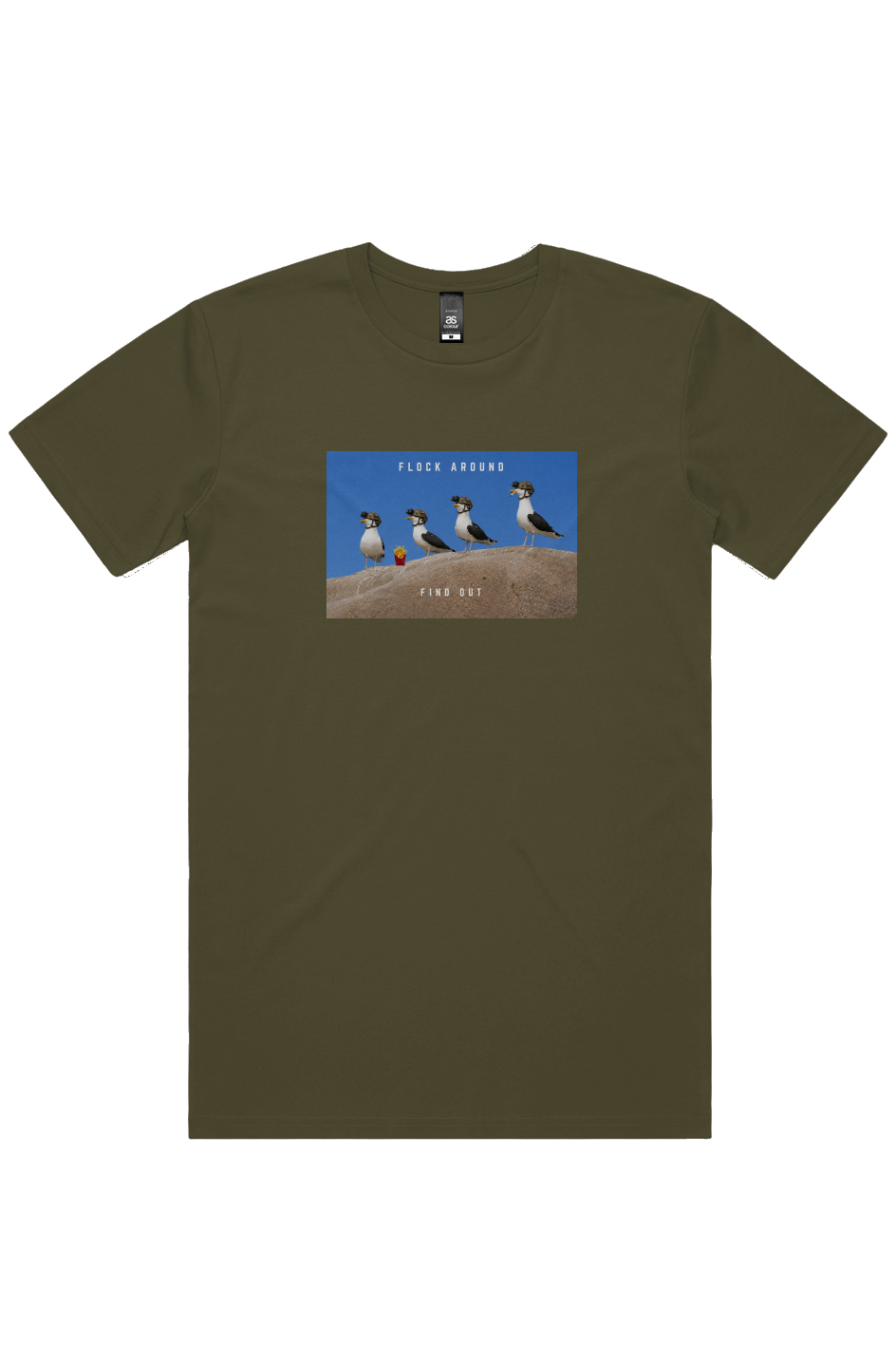 Flock Around - New 20July Staple Tee